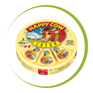 Happy Cow Triangles 140g Cream