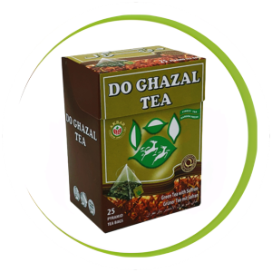 Green Tea with Saffon 25