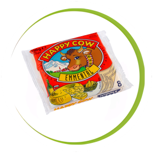 Happy Cow Slices 150g Emmental