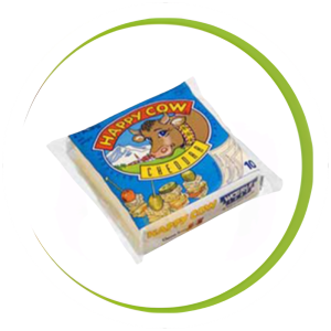 Happy Cow Slices 200g Cheddar